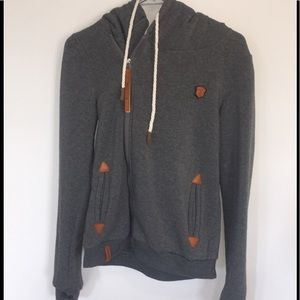 ⚡️Gray hoodie Naketano knock-off